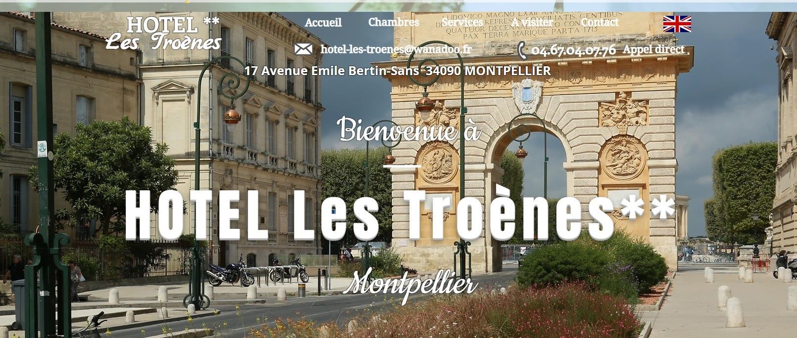  Hôtel Les Troènes - Hôtel à Montpellier 
