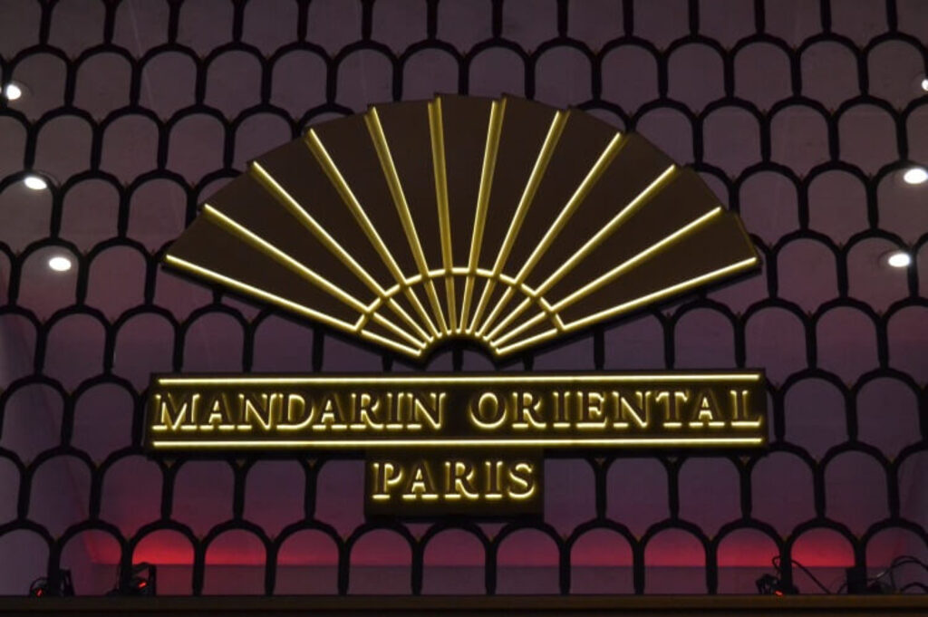  Hôtel Mandarin Oriental Paris - Hôtels de Paris 