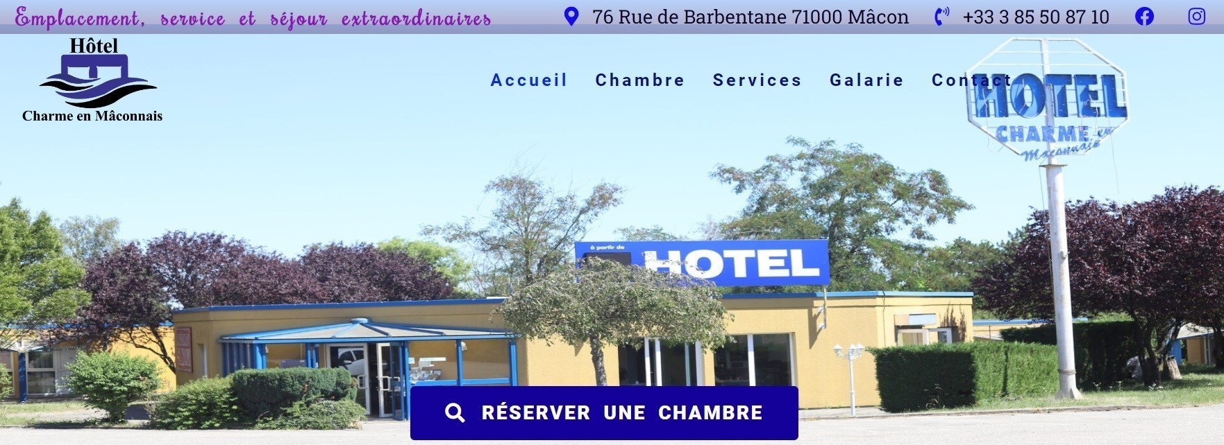  Hôtel Charme en Mâconnais - Hôtel à Mâcon