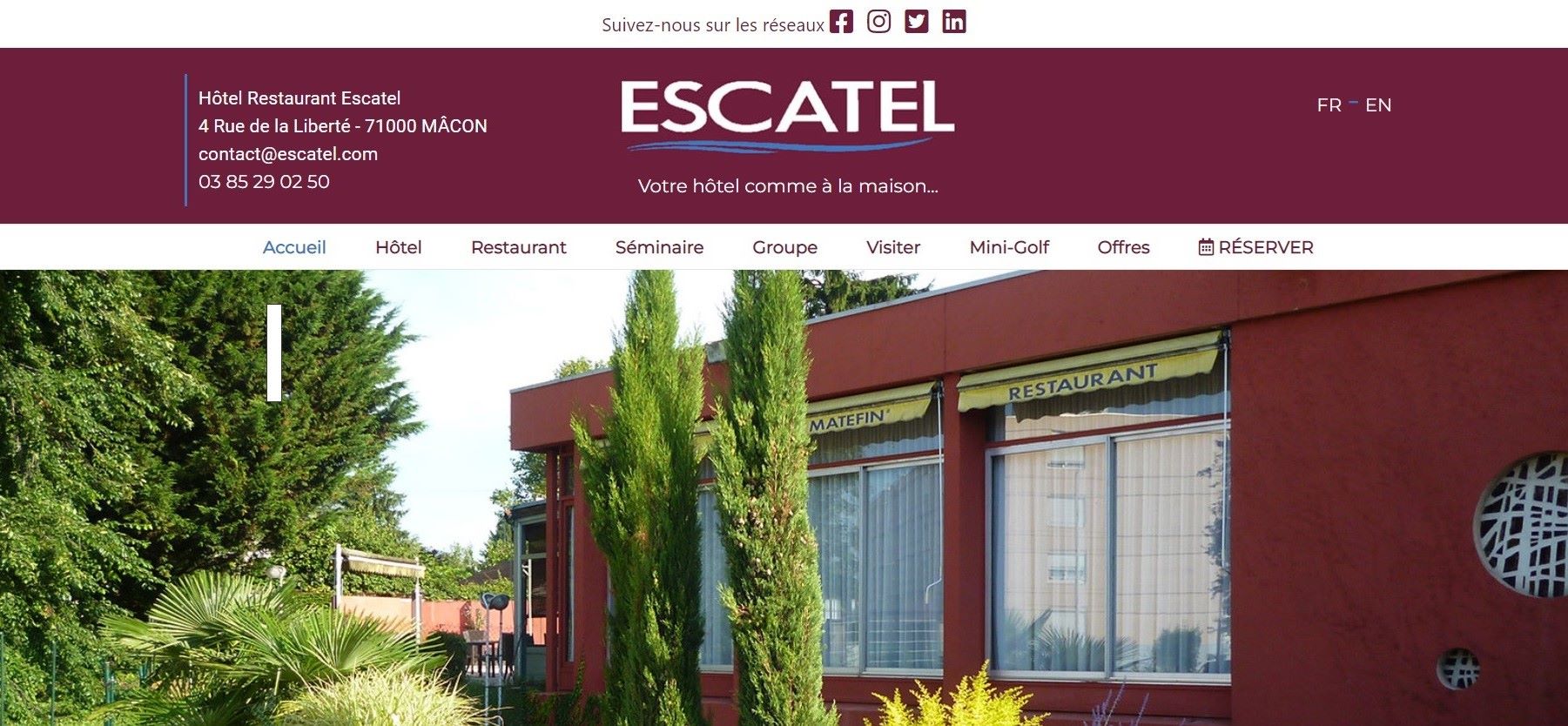  Hôtel Escatel - Hôtel à Mâcon